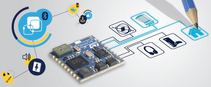STEVAL-STLKT01V1 SensorTile Development Kit - STMicro | Mouser STEVAL-STLKT01V1 SensorTile Development Kit - STMicro | Mouser