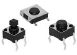 CUI Devices 6mm x 6mm Tactile Switches