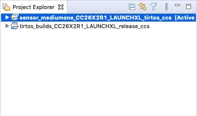 After Importing Projects into CCS