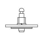 Imagen ampliada de NorComp QLOCKPOST440-3